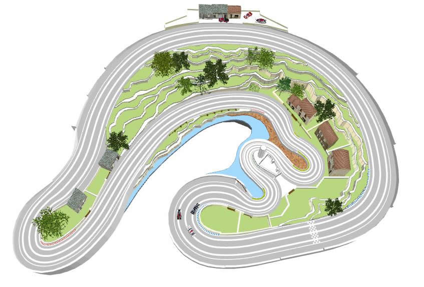 Scalextric Home Layout
